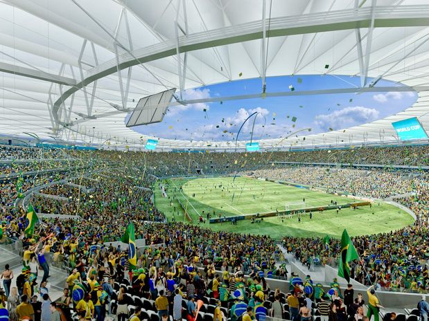 Novo Maracanã recebe últimos equipamentos