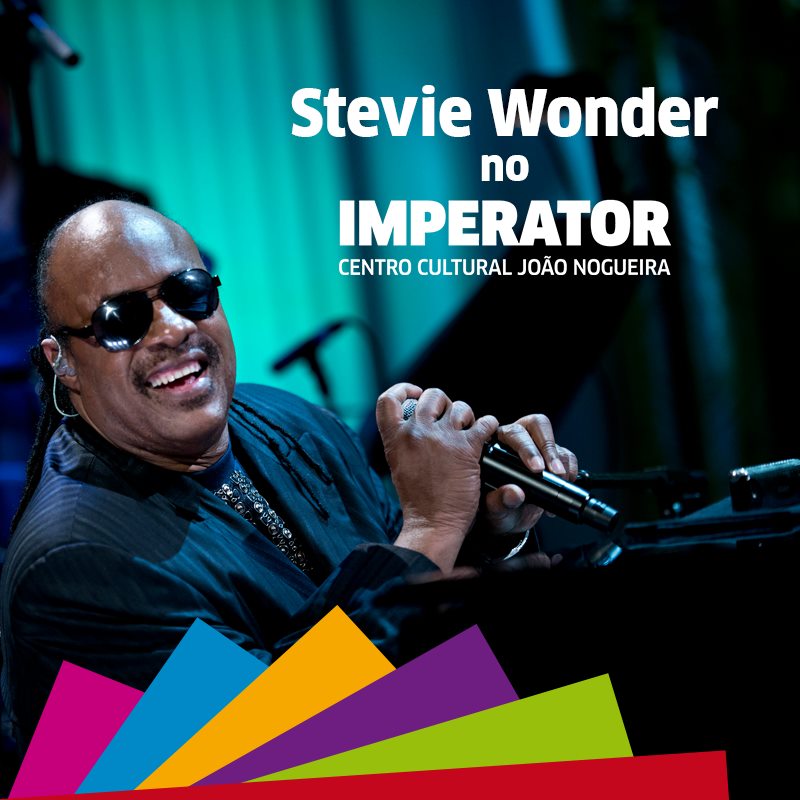 Imperator confirma show de Stevie Wonder