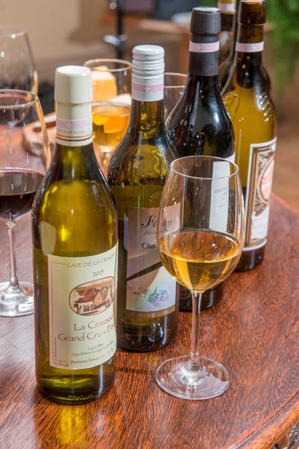 Seis rótulos de vinhos suíços harmonizados na Casa Rio Carioca