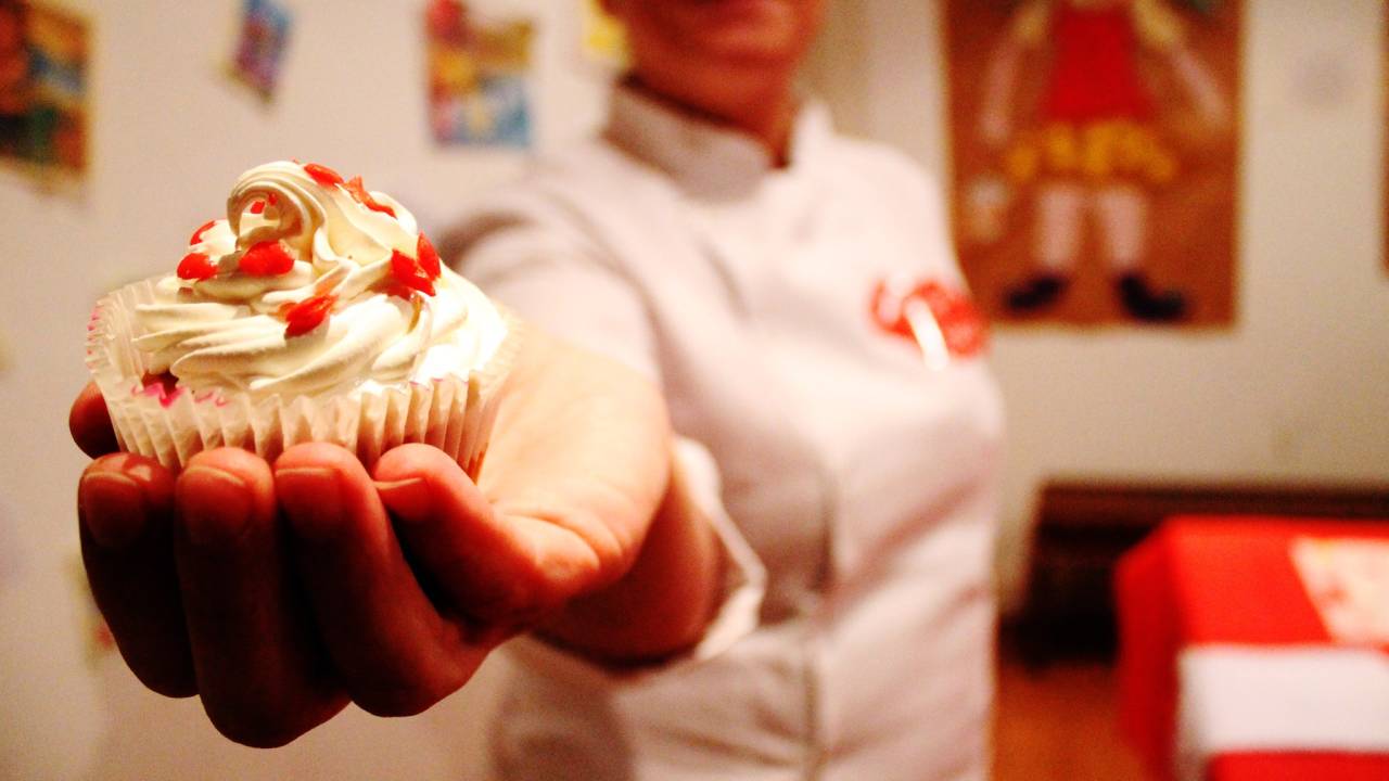 Oficina de Cupcake Ateliê das Ideias