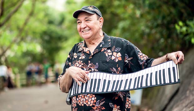 Festa concorrida no Circo Voador