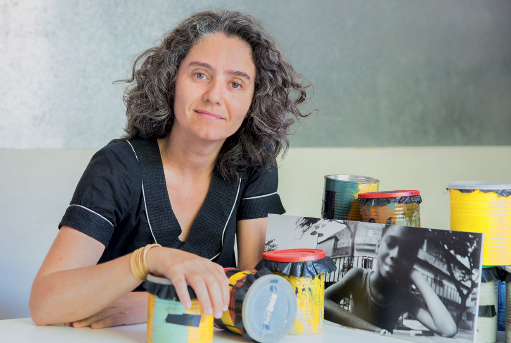 Tatiana Altberg é a responsável pelo projeto Mão na Lata