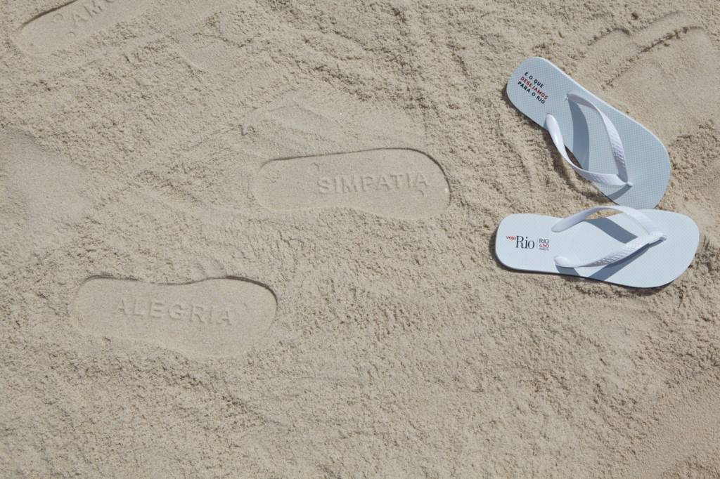 VEJA RIO homenageia os 450 anos da cidade no Leblon