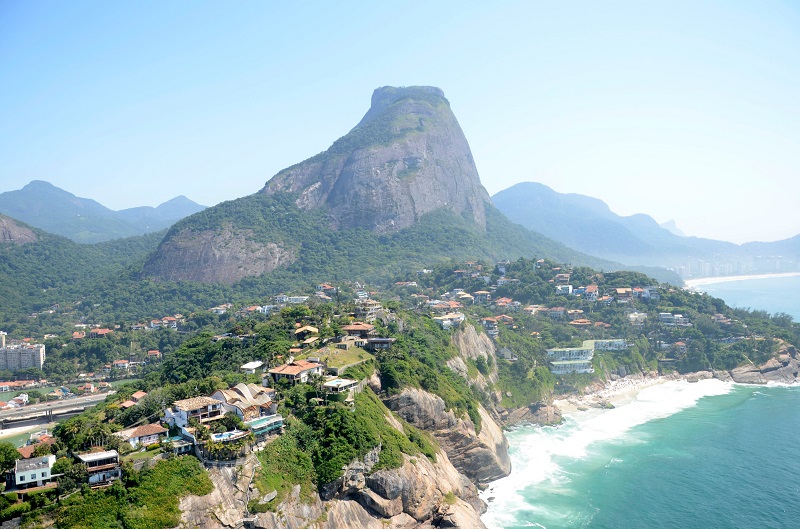 Pedra da Gávea: ângulo capturado pelo site Take a Look Global