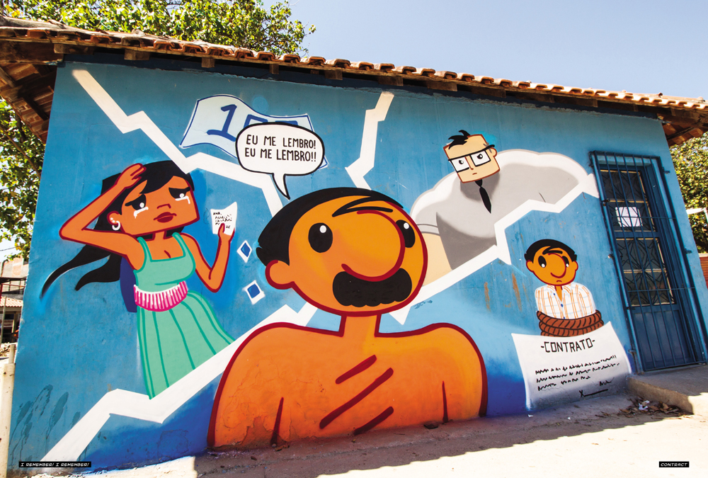 Livro reúne grafites feitos em diferentes pontos do Rio