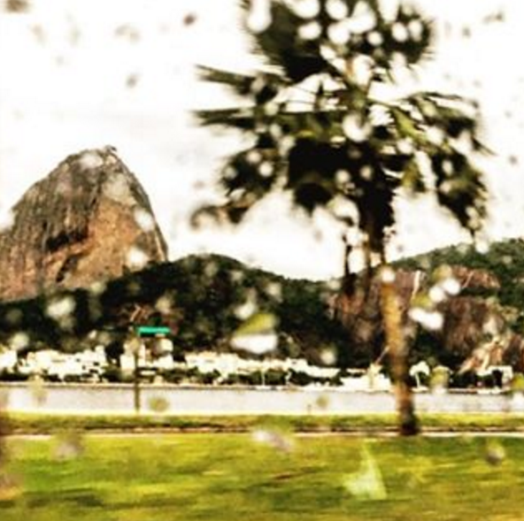 rio pão de açúcar chuva