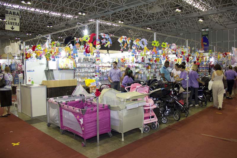 Feira de Bebês e mães ocupa um dos pavilhões do Riocentro