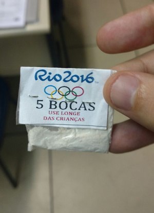 Drogas com imagem do logotipo olímpico são apreendidas na Lapa
