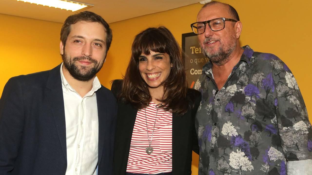 Gregório Duvivier, Maria Ribeiro e Xico Sá (1)