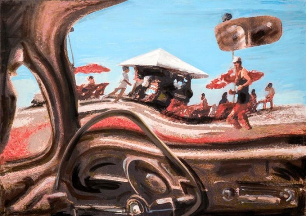 Obras de Daniel Azulay vão a leilão nesta quinta (14) no Leblon