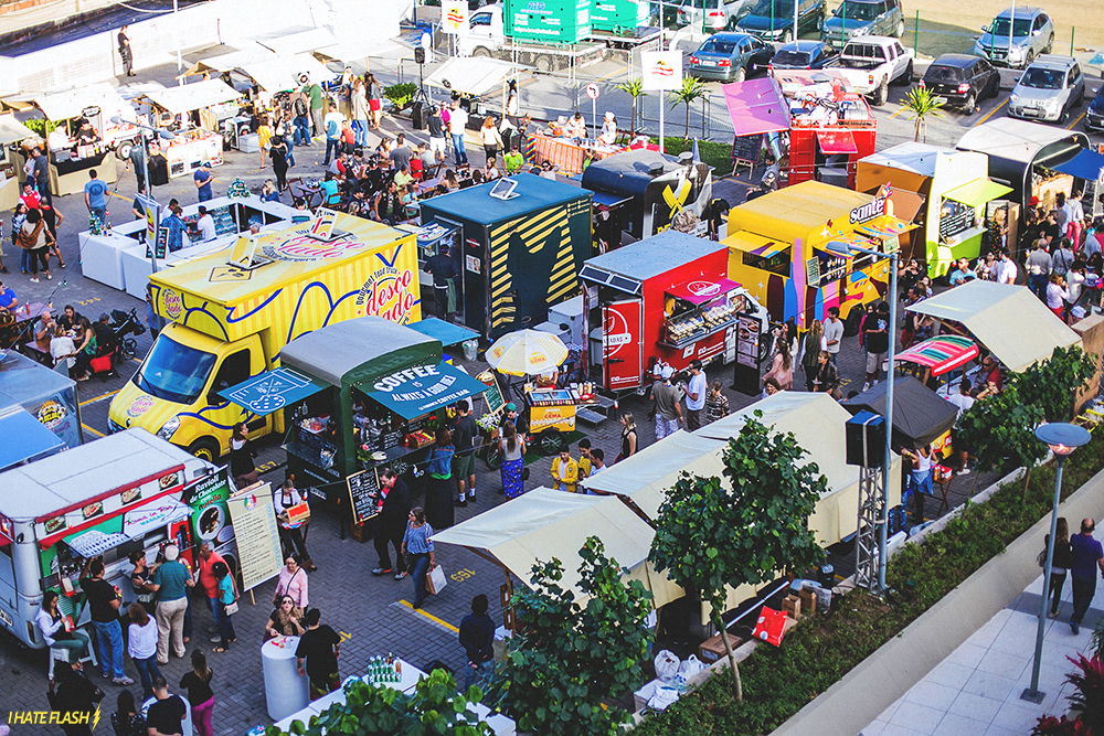 Barra recebe evento de food trucks com entrada grátis