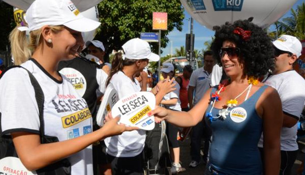 Lei Seca amplia fiscalização nos dias de Carnaval