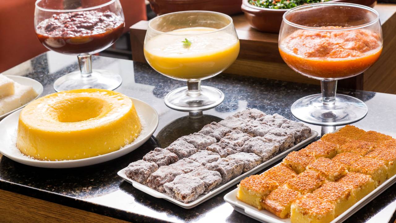 Café Uno - Sobremesas - Quindão, palha italiana, queijadinha, cuzcuz e doces de abóbora 01 média