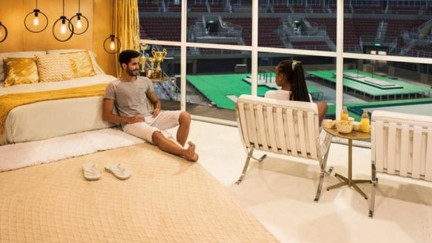 Airbnb oferece noite em arena olímpica