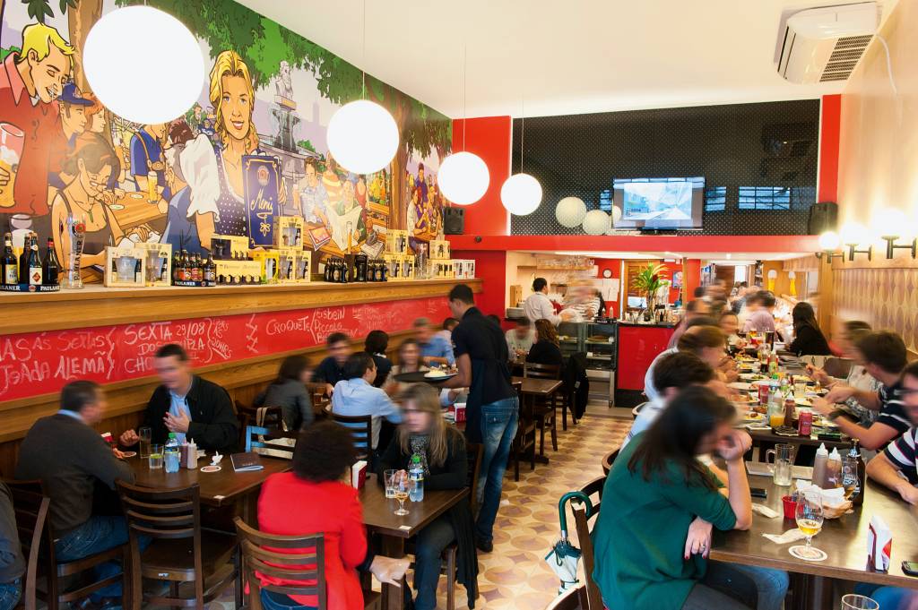 Il Piccolo Caffè Biergarten: cervejas na Lapa