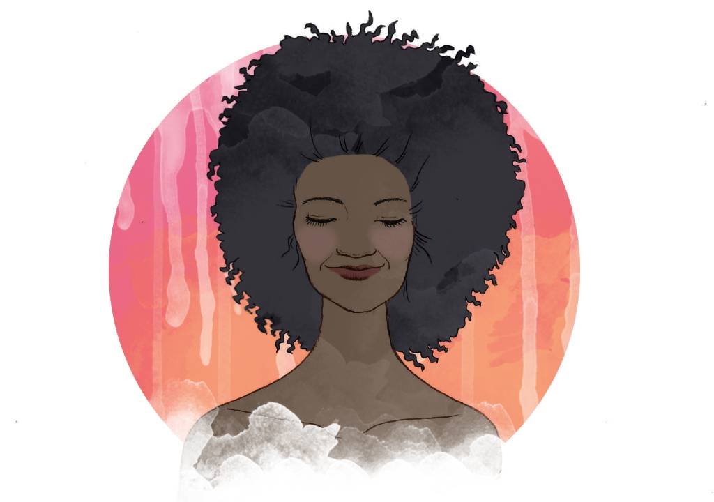 Ilustração Penteado