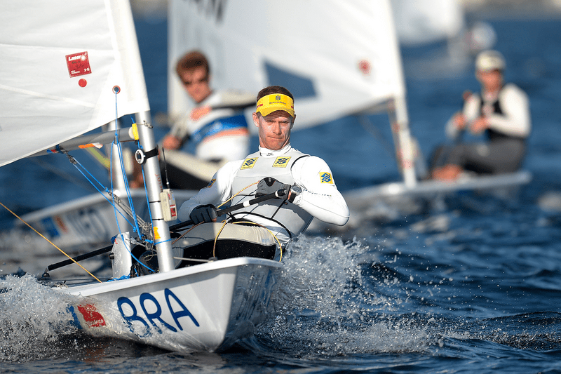 Evento-teste de vela na Baía de Guanabara