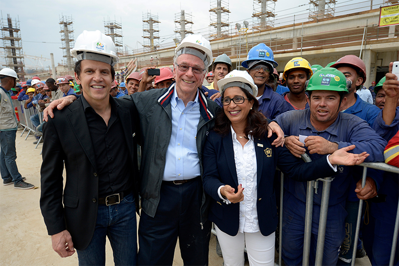 Clima de otimismo marca a celebração de um ano para os Jogos Rio 2016