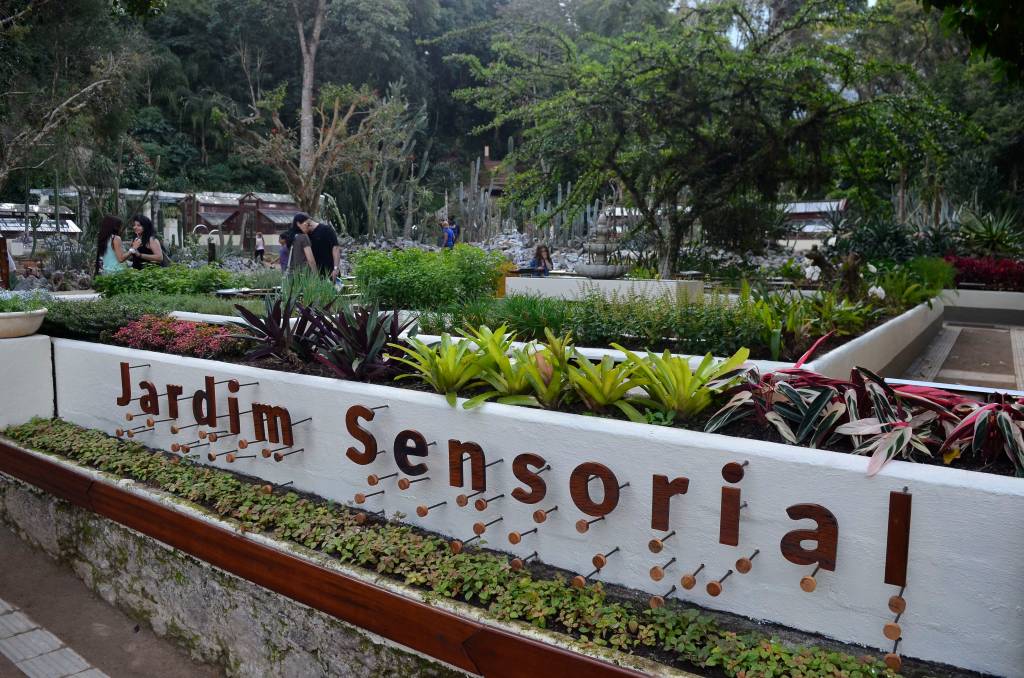 Espaço sensorial do Jardim Botânico é reaberto com mais acessibilidade