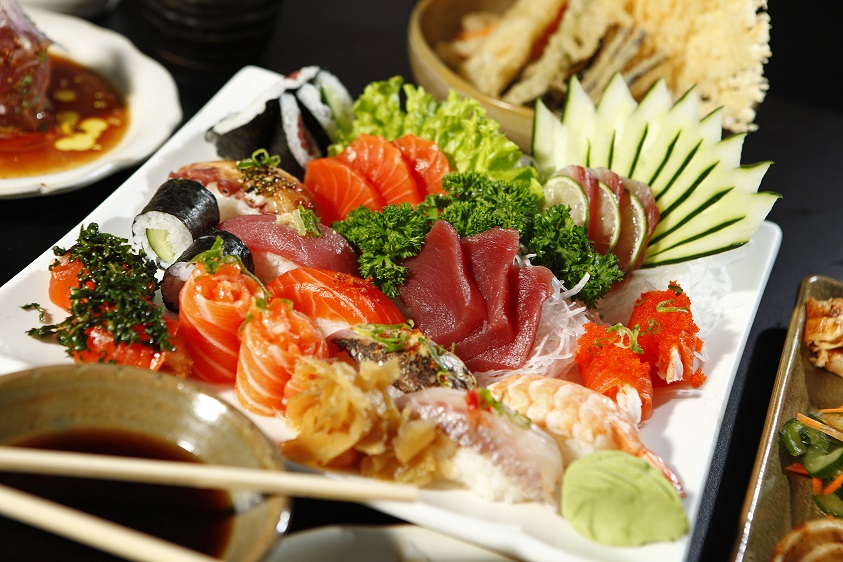 Sushis e Sashimis - Festival Mori Ohta Sushi