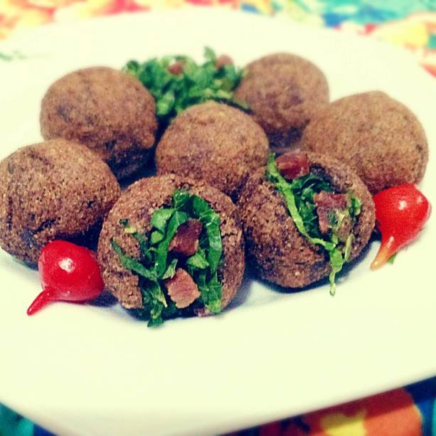 Bolinho de feijoada do Brasileiríssimo