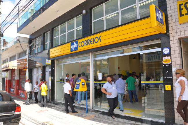 Fachada Correios