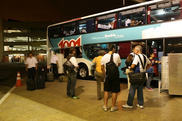 Obras alteram pontos de ônibus na rodoviária