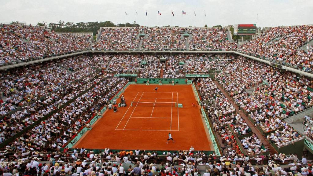 Jogos de Roland Garros serão exibidos em telão no Leme