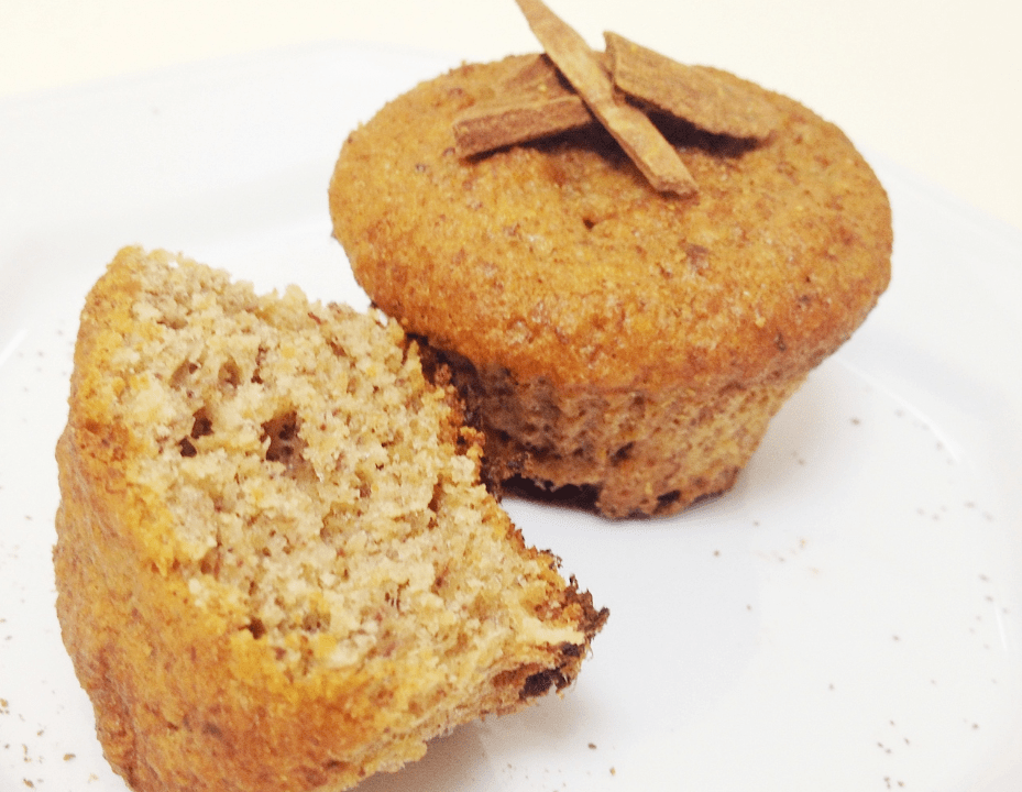 Muffin Banana Canela