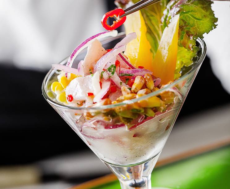 Ceviche clássico: deliciosamente equilibrado