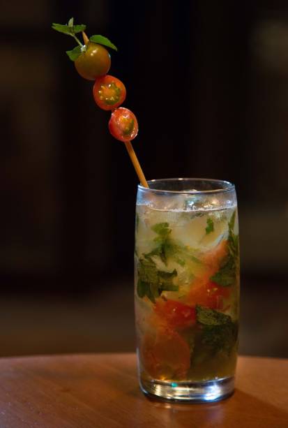 Mojito de tomate: variação do Escobar