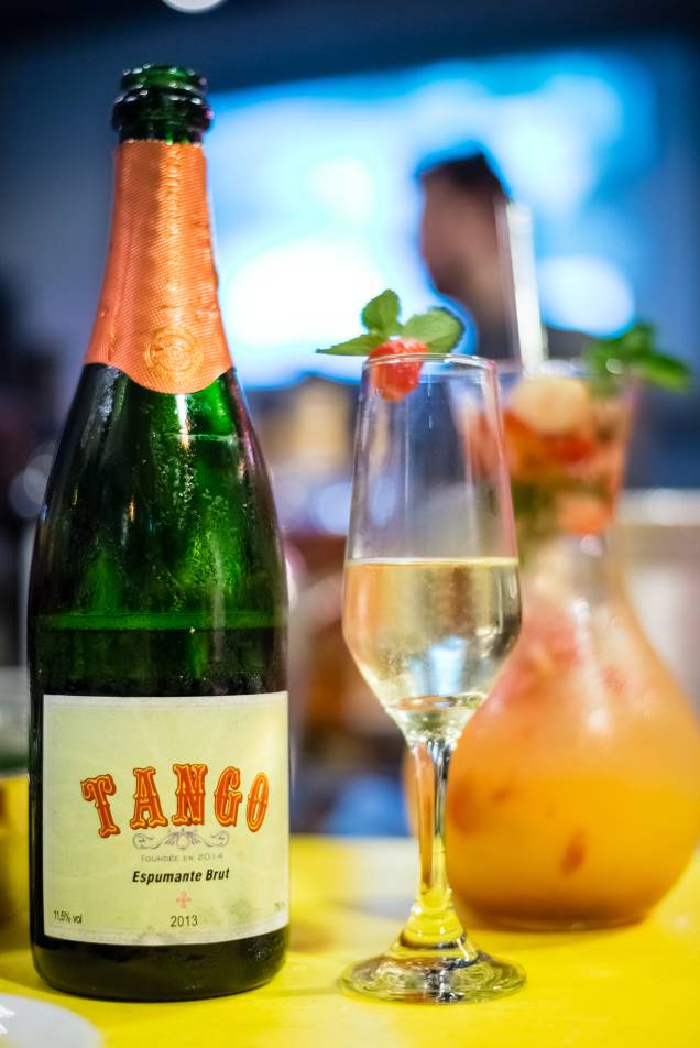 Tango: espumante com o nome da casa Tango: espumante com o nome da casa