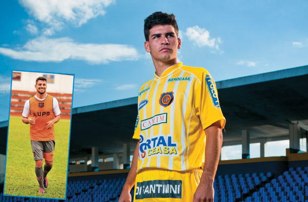 Todo time de futebol que se preze tem seu galã. No Madureira, a função de volante e bonitão da vez é exercida por Caio Cezar, 22 anos. Mas, ao contrário de muitos craques que se beneficiam da euforia das fãs, ele se sente incomodado com tamanho assédio. "