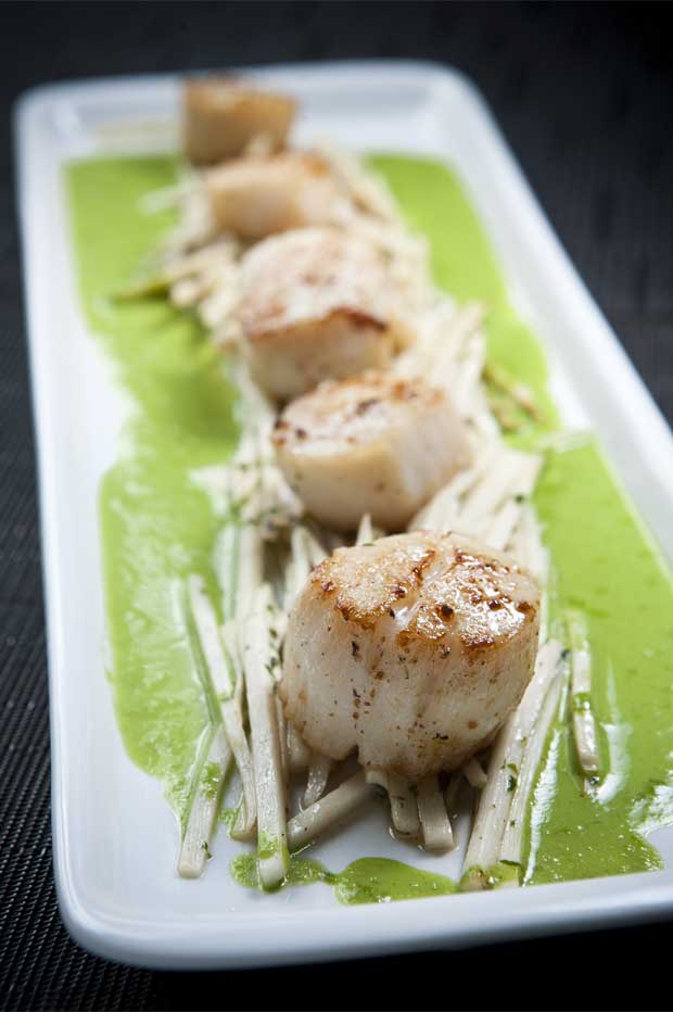 O chef vai ao shopping