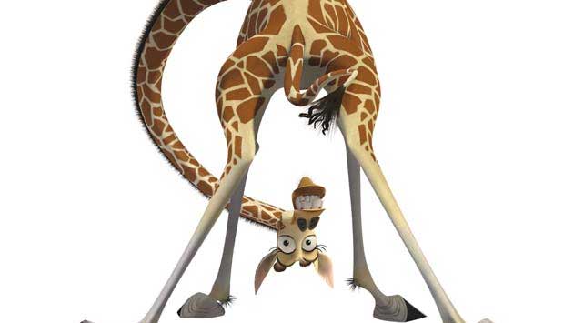 Melman, a girafa hipocondríaca do filme Madagascar, tinha uma boa vida no Zoológico do Central Park, em Nova York. Até que um dia seu amigo Marty (a zebra) ficou curioso de como seria a vida na selva e resolveu fugir. Seus amigos saem à sua procura e cria<br> Melman, a girafa hipocondríaca do filme Madagascar, tinha uma boa vida no Zoológico do Central Park, em Nova York. Até que um dia seu amigo Marty (a zebra) ficou curioso de como seria a vida na selva e resolveu fugir. Seus amigos saem à sua procura e cria<br>