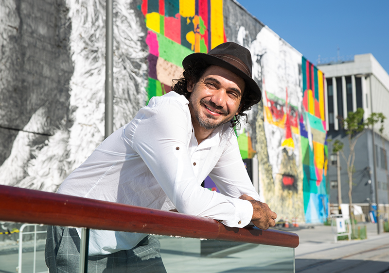 Kobra cria painel monumental no Porto e tenta entrar para o Guiness