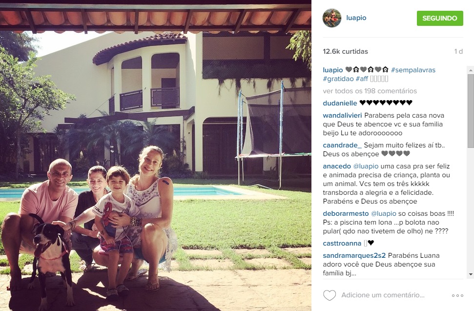 Conheça a nova casa de Luana Piovani. Atriz se mudou do Leblon para a Barra com a família