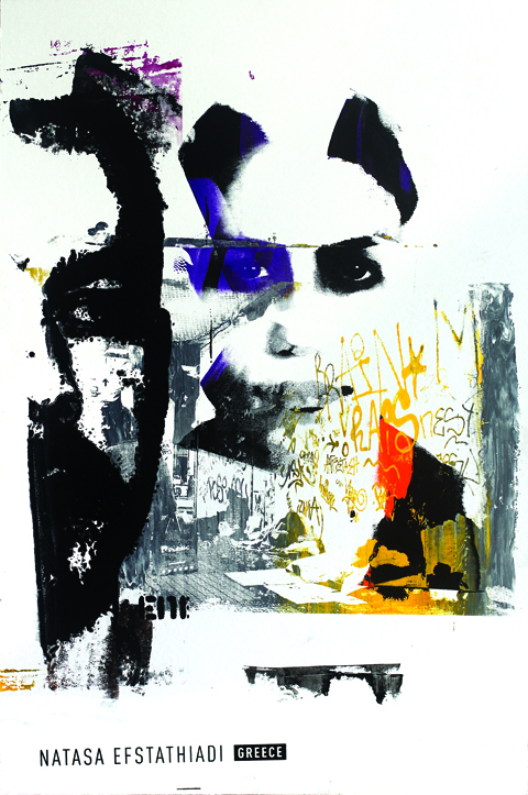 Parte de uma série de obras de André De Castro: telas em silk screen com retratos de jovens que participaram de manifestações políticas pelo mundo Parte de uma série de obras de André De Castro: telas em silk screen com retratos de jovens que participaram de manifestações políticas pelo mundo