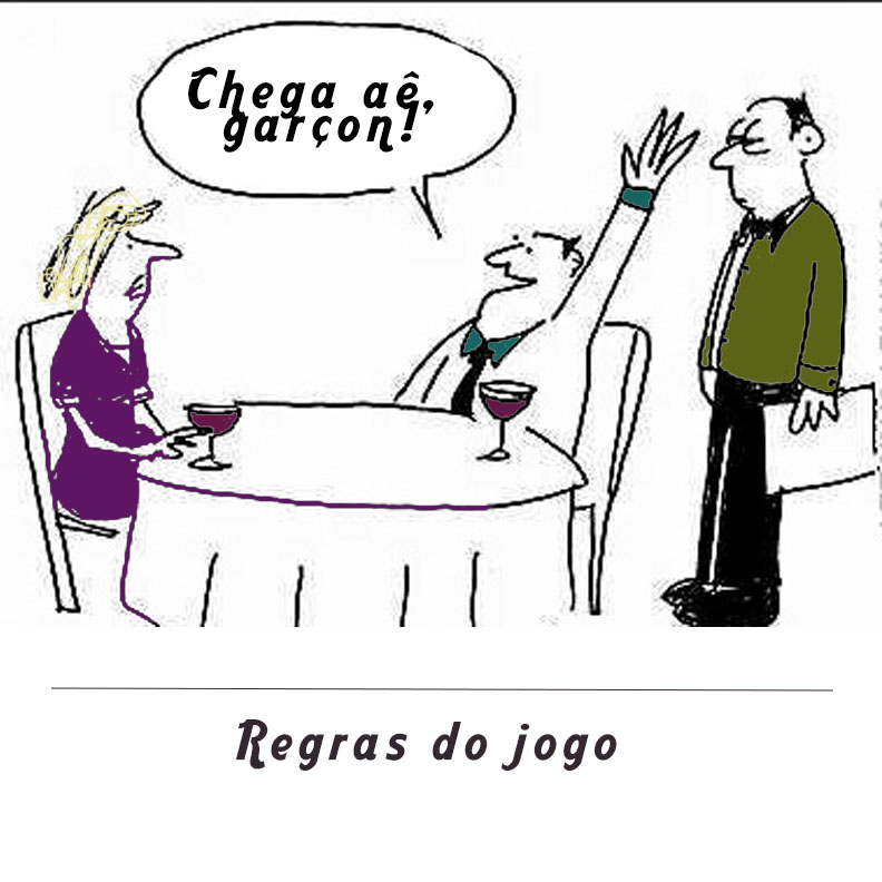 Como não “pagar mico” no restaurante.