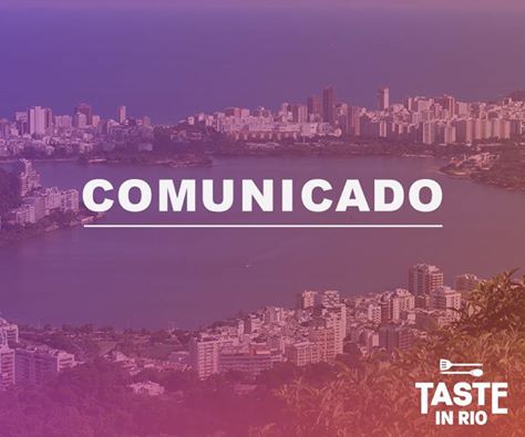 Taste in Rio é cancelado por conta do mau tempo