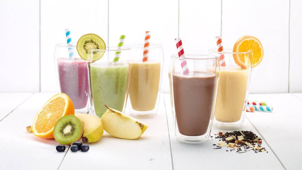 Tea Shop ensina a fazer smooteas