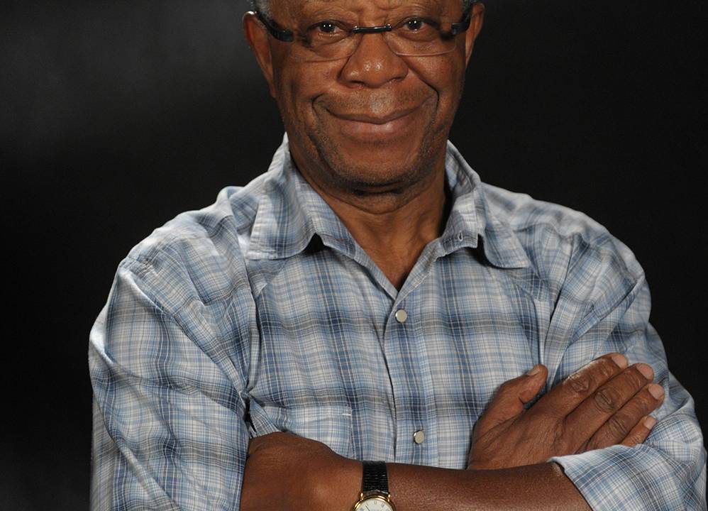 Foto mostra o ator Milton Gonçalves