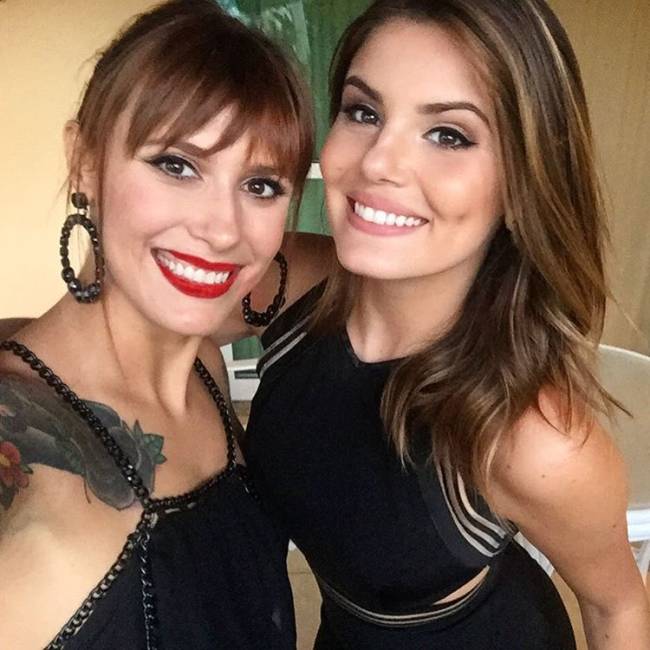 Ju Rakoza e Camila Queiroz