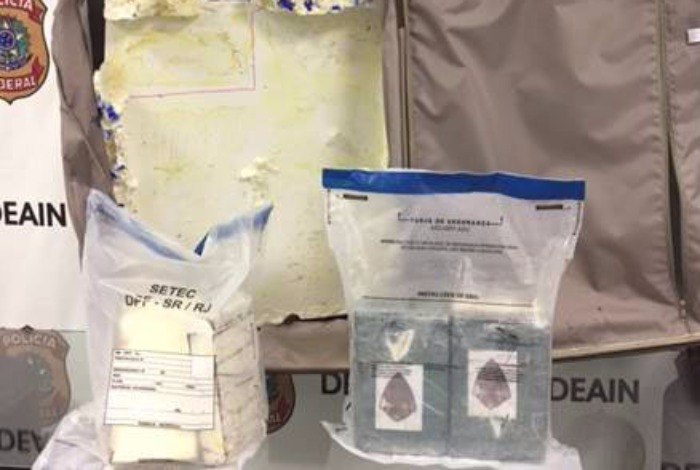 Polícia apreende 52kg de drogas em shopping da Zona Norte