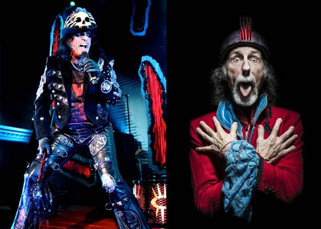 Alice Cooper e Arthur Brown: dobradinha histórica na quinta (21) Alice Cooper e Arthur Brown: dobradinha histórica na quinta (21)