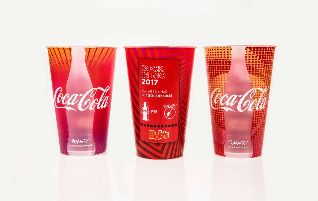Rock in Rio terá copo colecionável na compra de refrigerantes