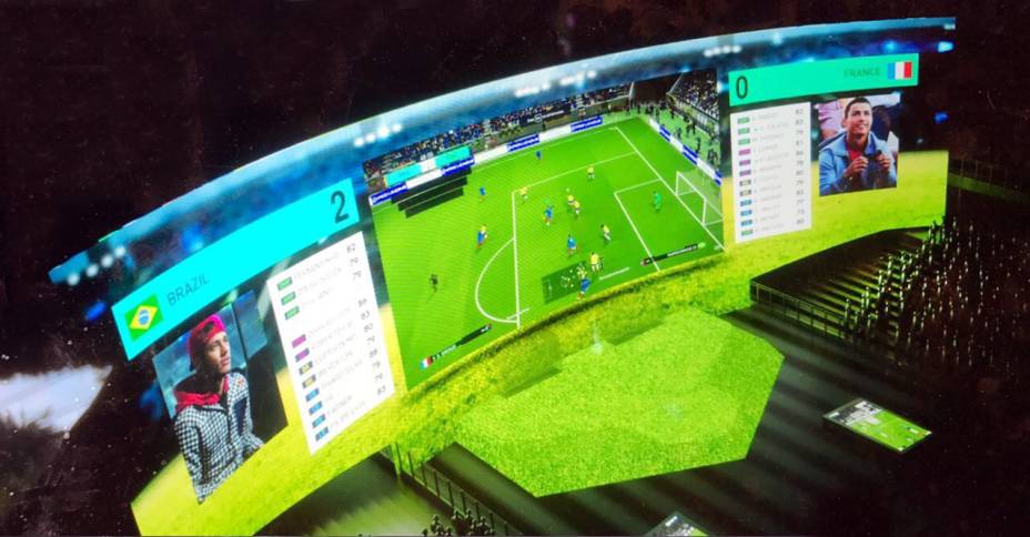 Game XP: a nova atração terá a maior tela de jogos eletrônicos do mundo Game XP: a nova atração terá a maior tela de jogos eletrônicos do mundo