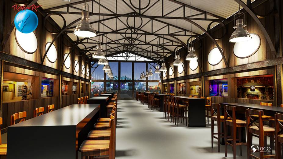 Goumert Square: 14 opções gastronômicas e 630 lugares sentados Goumert Square: 14 opções gastronômicas e 630 lugares sentados