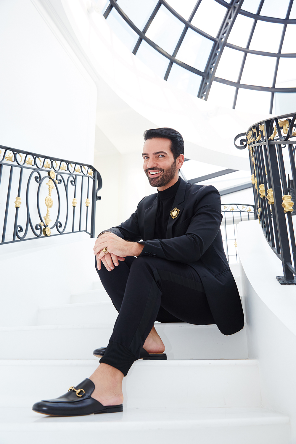 Estilista brasileiro encanta a cantora americana Miley Cyrus