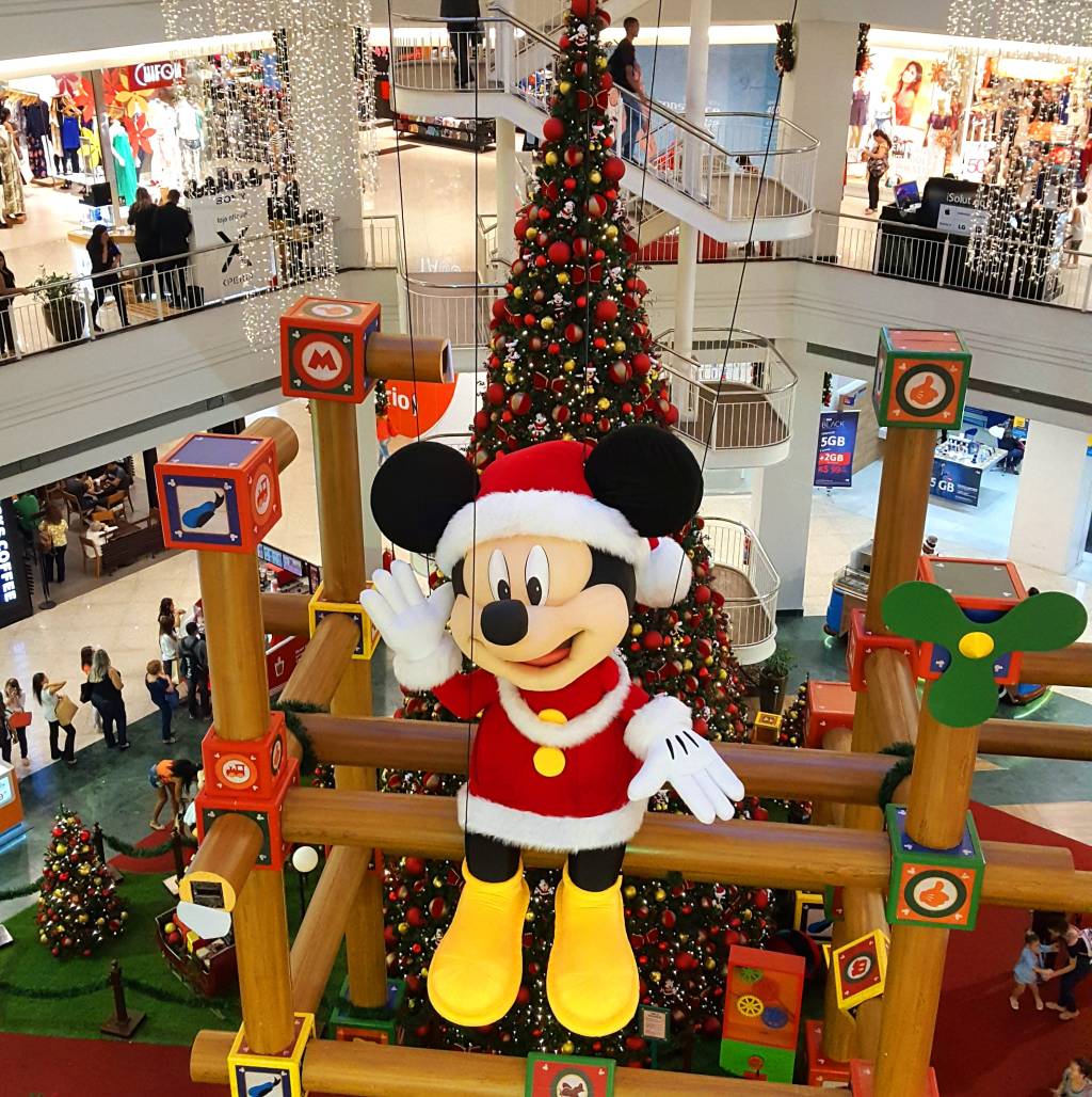 Seis shoppings com atrações natalinas